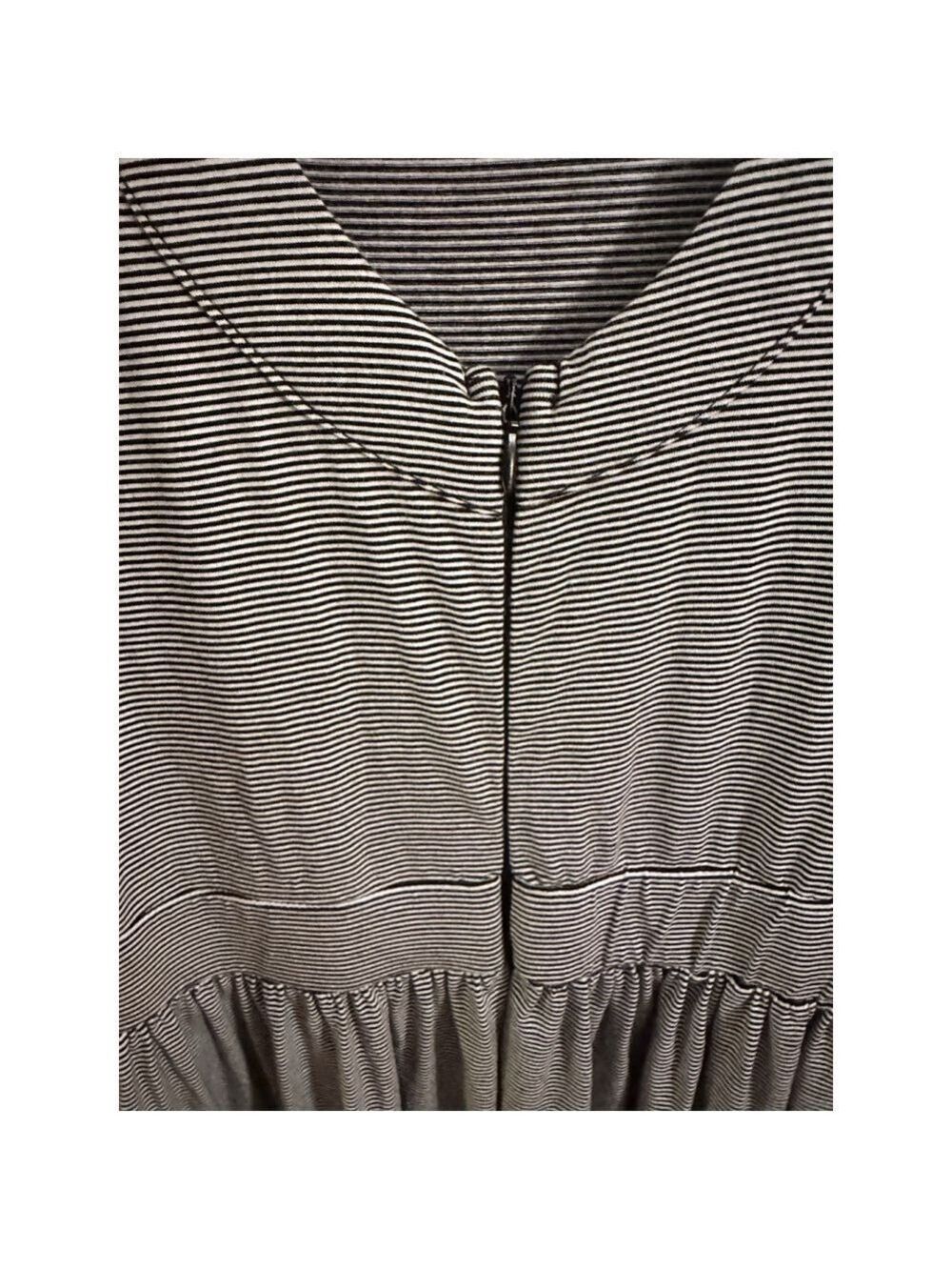 Anthropologie Sunday in Brooklyn Long Sleeve Striped Knit Maxi Dress Small - Picture 6 of 8